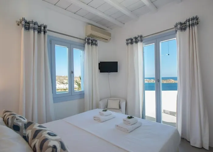 Marvelous 7 Bedroom Overlooking The Psarou Bay Villa Psarou (Mykonos)