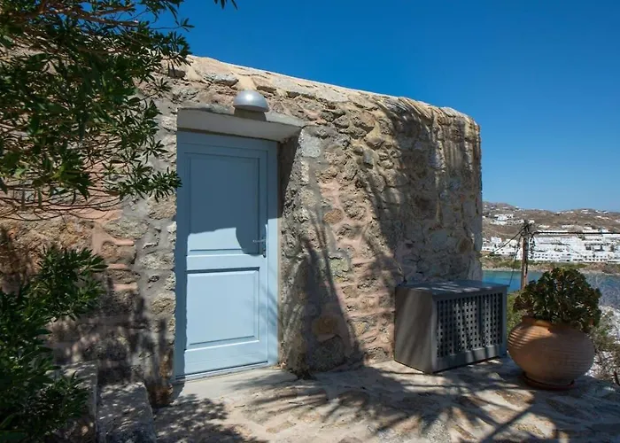 Marvelous 7 Bedroom Overlooking The Psarou Bay 빌라 프사로우